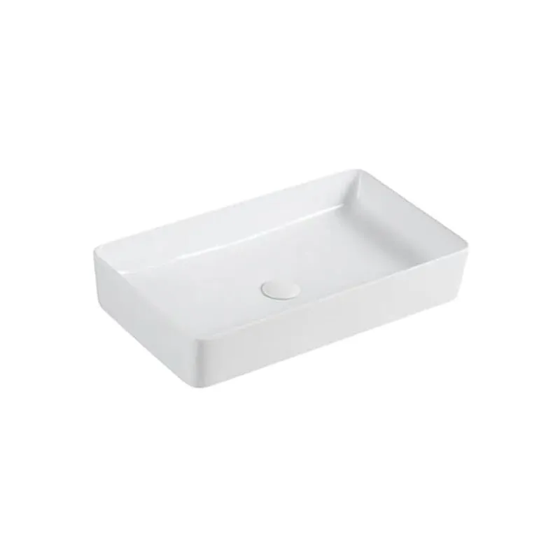 Dianflex - Lavabo rettangolare da appoggio&quotLA 51&quot dimensioni 61 x 34,5 cm in ceramica