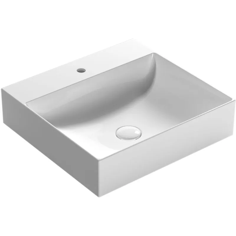 Globo - t-edge 50x47 lavabo sospeso/d'appoggio - B6R51BI