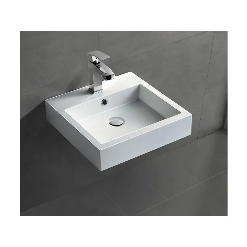 Lavabo sospeso o da appoggio BS6050 - 45 x 45 x 12,5cm