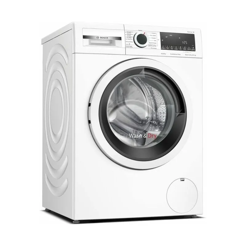  Serie 4 WNA144V0IT Lavasciuga a libera installazione 9+5Kg 1400 giri Classe B (lavaggio) Vapore IronAssist bianco