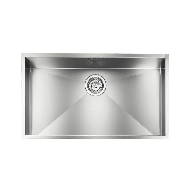 Lavello filoquadra 77X45X19 1 vasca acciaio inox