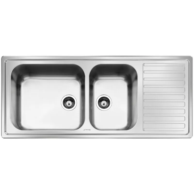 Lavello inox 116x50 cm