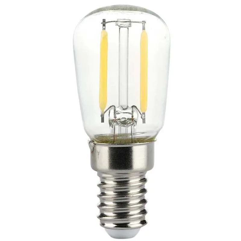 V-tac - VT-1952 Lampadina led E14 2W ST26 in vetro a filamento 6500K - 214446