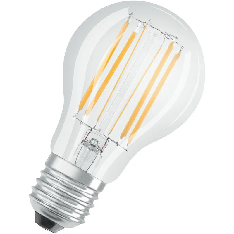  - Lampada led - E27 - bianco caldo - 2700 k - 7,50 w - 75W equivalenti - chiara - led Retrofit classic a