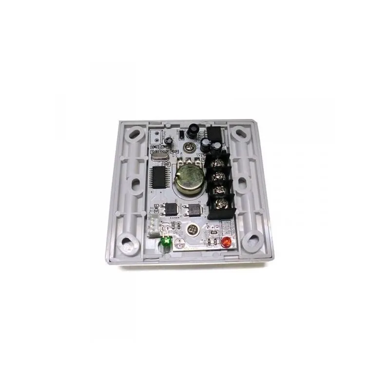 Ledlux - Led Dimmer pwm Kit Controller Segnale pwm Con Rotella e Telecomando ir Per Striscia Bobina Led 12V 8A