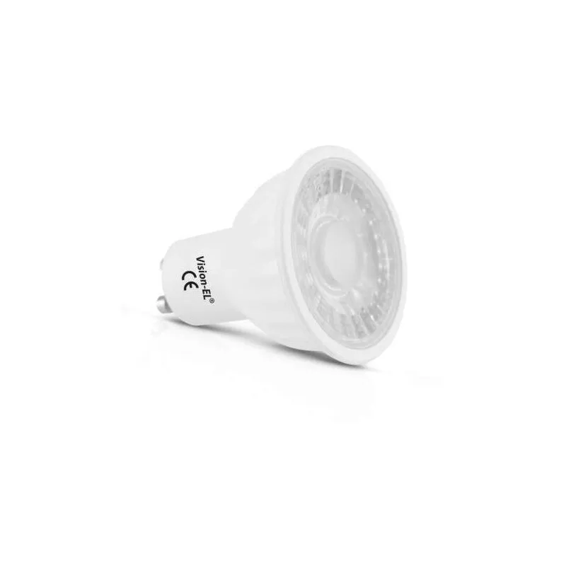 Vision-el - Lampada led GU10 Dimmerabile 5W 440lm 75° IP40 Ø57mmx50mm - Bianco Hot 3000K