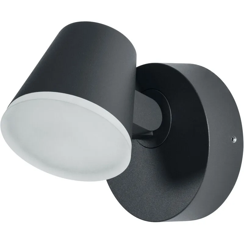 Apparecchio led a parete e a soffitto, Lampada da esterno, endura® style midi spot / 12,50 w, 220…240 v, Ampiezza fascio luminoso: 110°, bianco