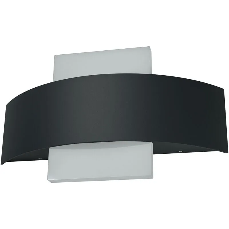 LEDVANCE Apparecchio LED a parete e a soffitto, Lampada da esterno, ENDURA® STYLE SHIELD / 10,50 W, 220…240 V, bianco caldo, 3000 K, Materiale: