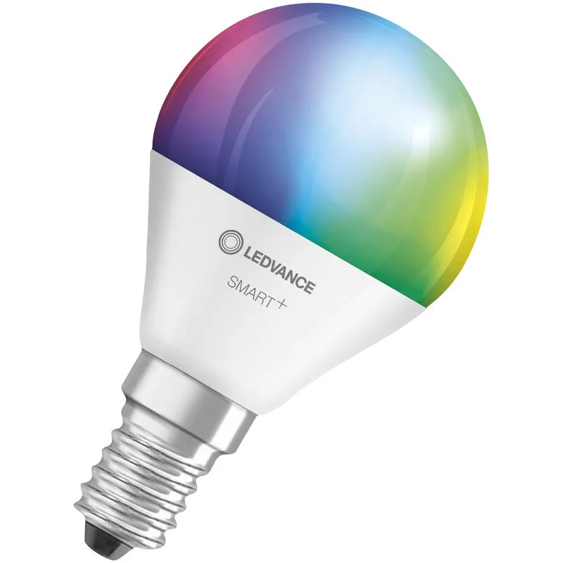 Ledvance - Lampada led intelligente con tecnologia WiFi, attacco E14, dimmerabile, colore della luce modificabile(2700-6500K),colori rgb