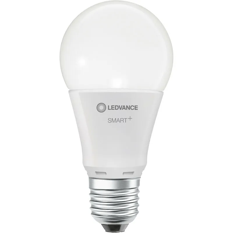 Ledvance - Lampada led intelligente con tecnologia ZigBee, E27-base ottica opaca ,Bianco caldo (2700K), 806 Lumen, sostituzione delle lampade 60W,