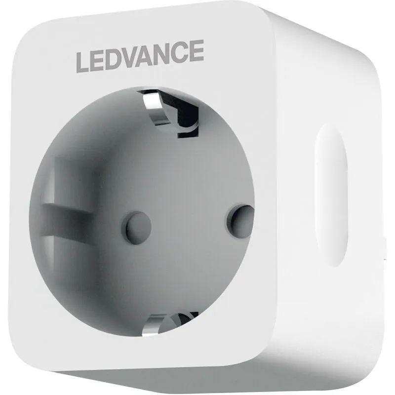 LEDVANCE SMART + Spina controllabile per WiFi, con misurazione della corrente, compatibile con Google e Alexa Voice Control, confezione da 1