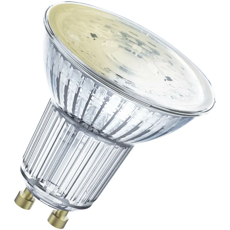 LED-Lampada con riflettore - GU10 - bianco caldo - 2700 k - 5 w - 40W equivalenti - smart+ WiFi spot GU10 Dimmable - Confezione da 3 - Ledvance