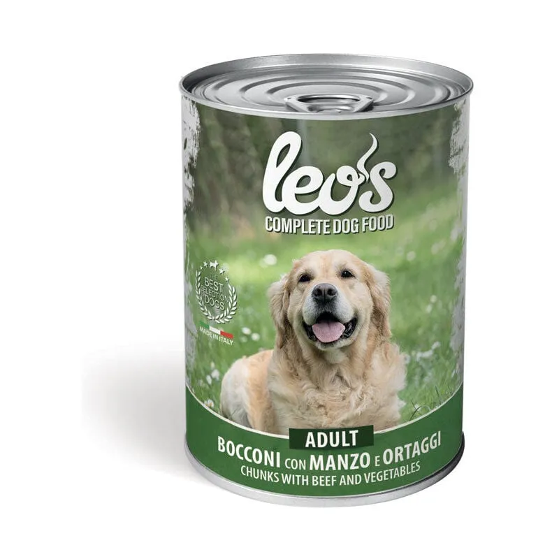 Leo'S Dog Adult Manzo E Verdure 415gr