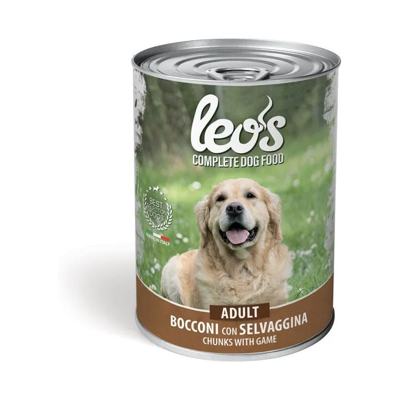 Monge - leo's dog adult selvaggina 415GR