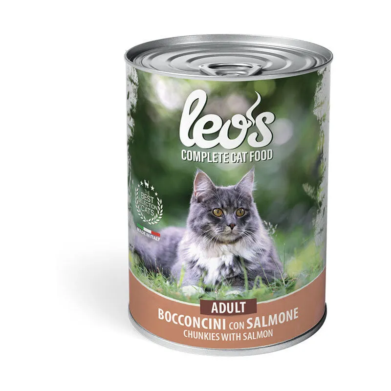 Leo's cat adult salmone 415GR