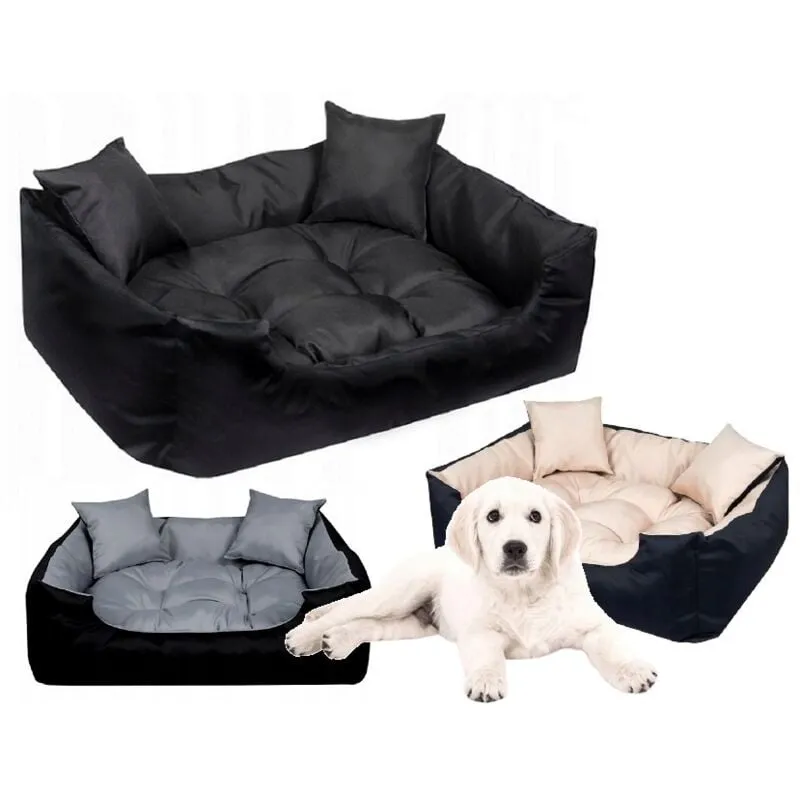 Letto per cani ECCO box 55x45 cm impermeabile nero