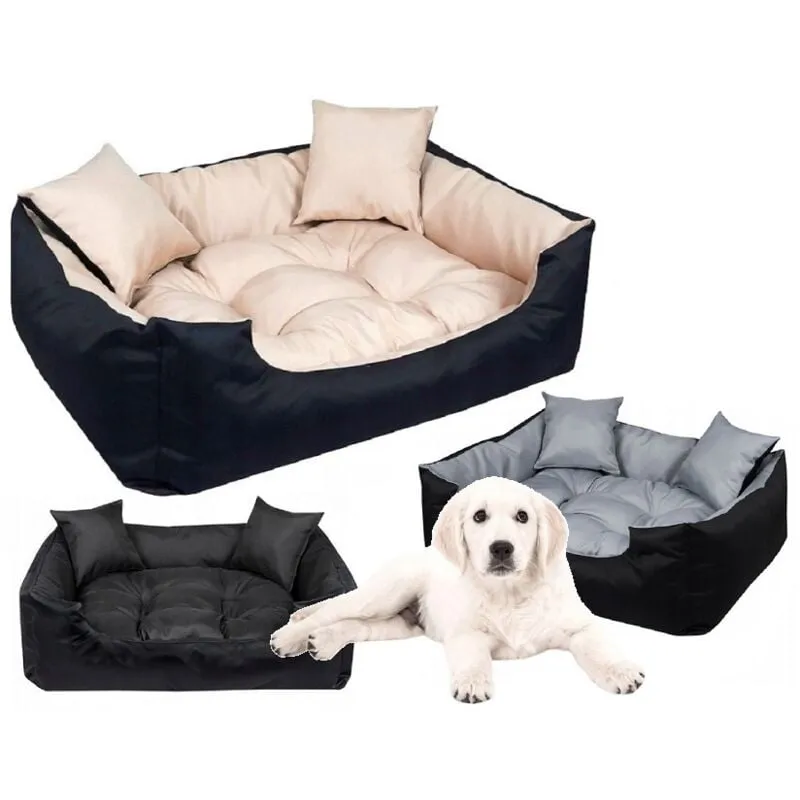 Letto per cani ECCO box 75x65 cm, impermeabile, beige