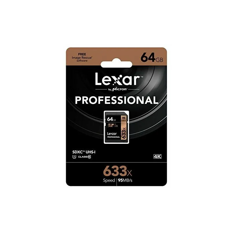  Scheda Professional 633x 64GB SDXC UHS-I - LSD64GCB1EU633