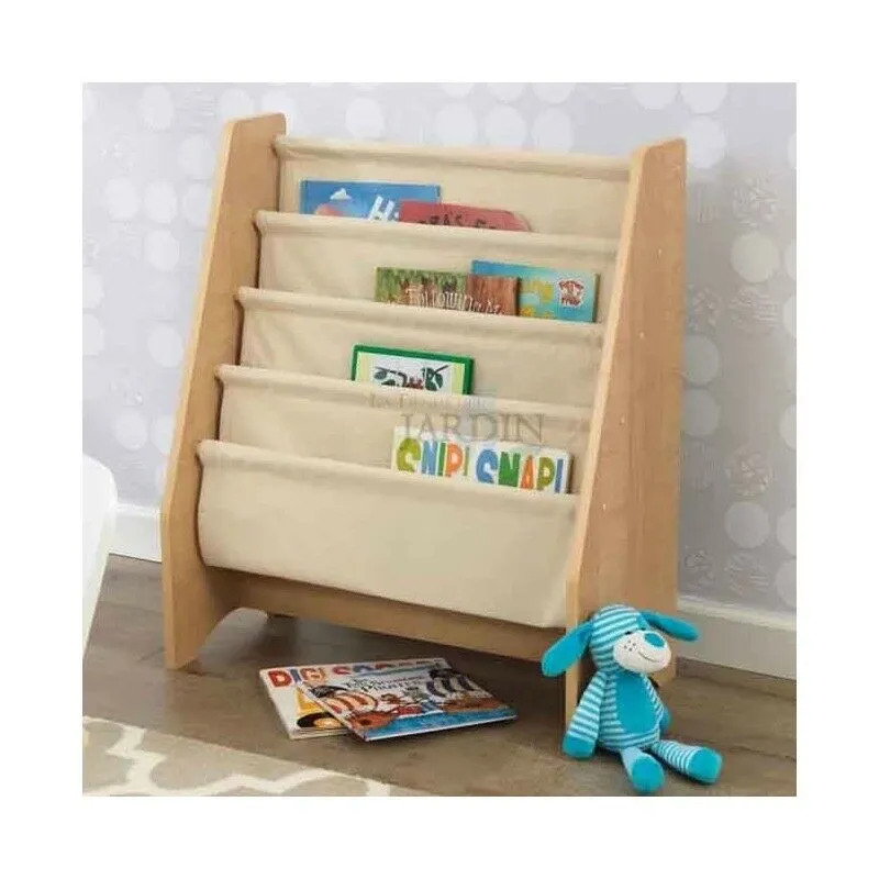 Libreria in tessuto per bambini 61x30x71 cm