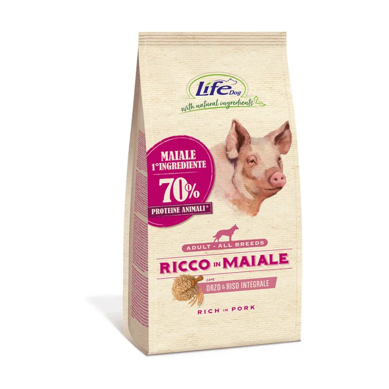  - Dog per Cani Adulti da 2 Kg Maiale