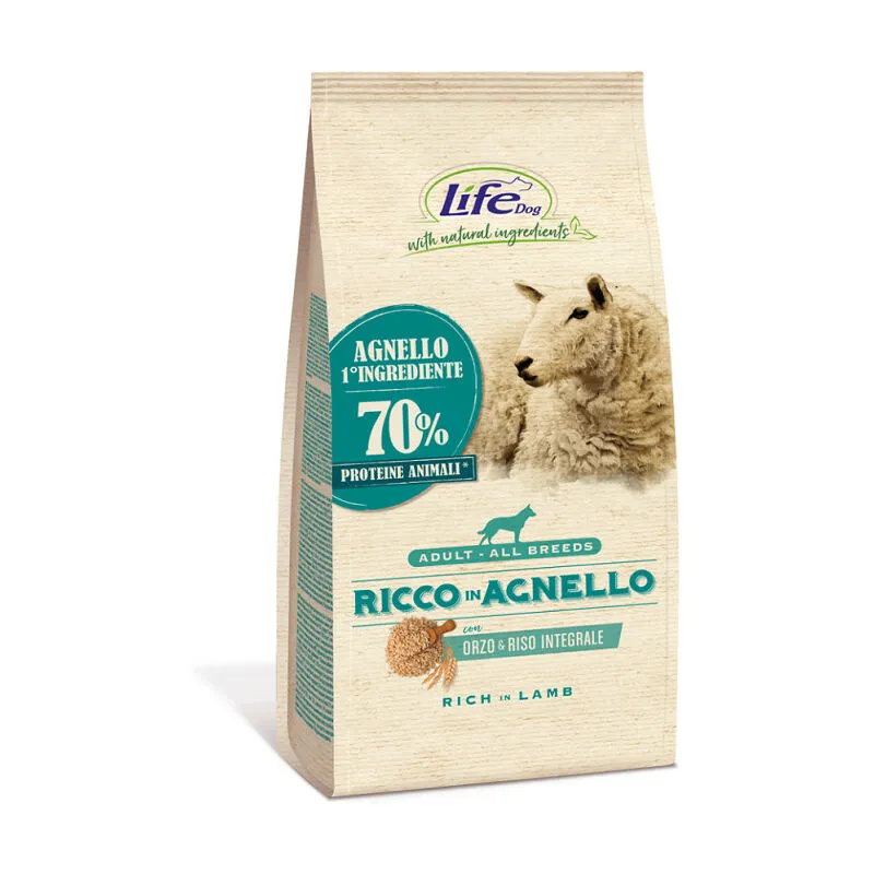 Dog per Cani Adulti da 2 Kg Agnello