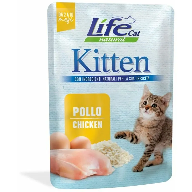  - Cat Natural, in Busta 70gr Kitten Pollo