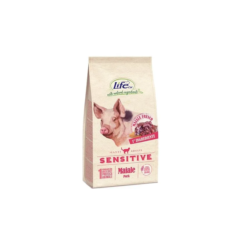 Cat Sensitive per Gatti Adulti con Maiale 400 gr - 