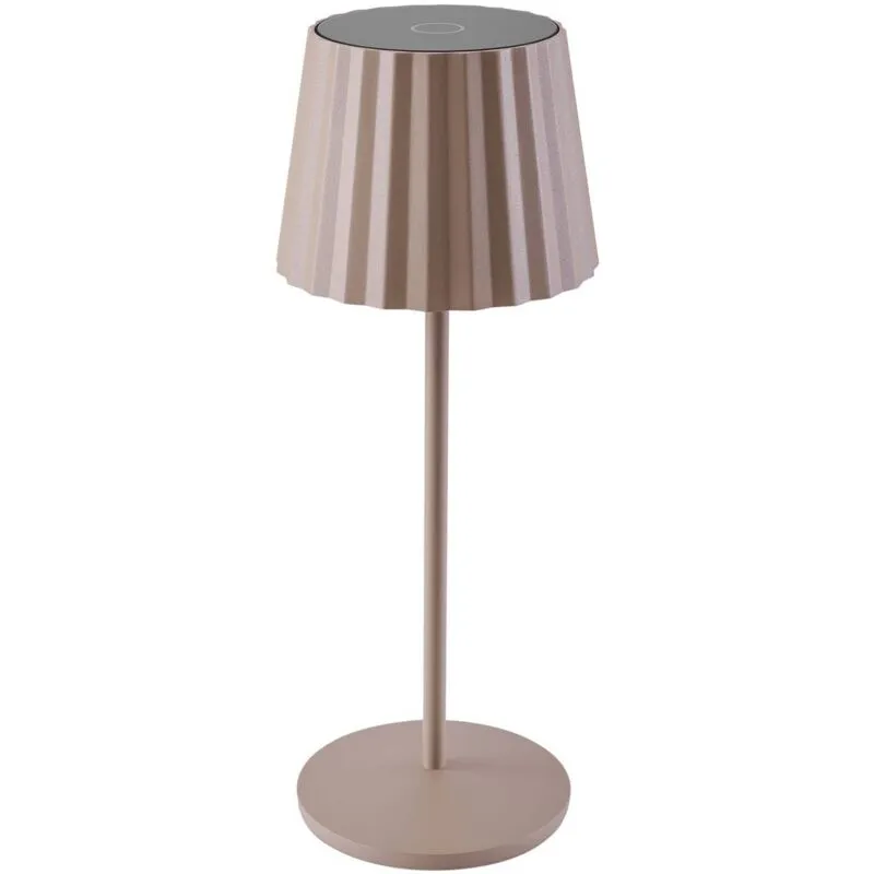 Lindby LED 'Esali' in Beige da Alluminio