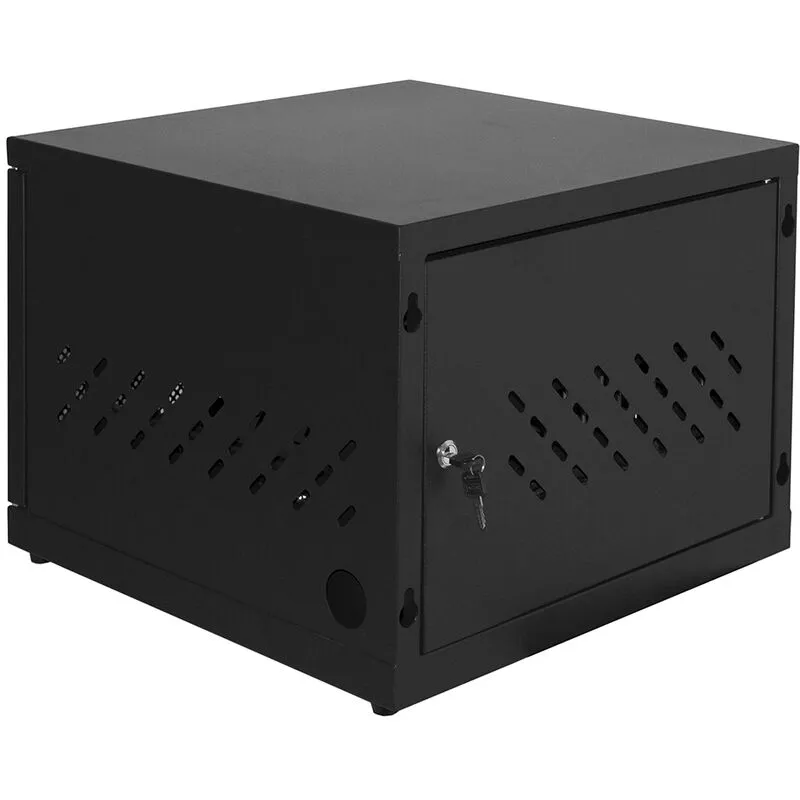 LKSCA162 portable device management cart& cabinet Libera installazione Nero - Link