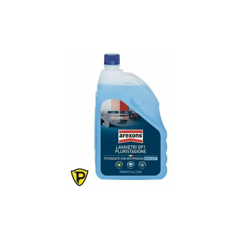 Liquido Lavavetri Auto Detergente Pulizia Cristalli Arexons Dp1 pronto uso – da 2 l