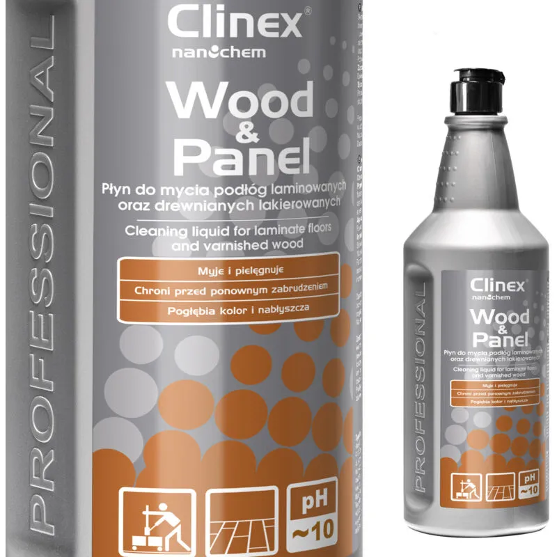 Liquido per la pulizia dei pavimenti in legno, CLINEX Wood-Panel 1L