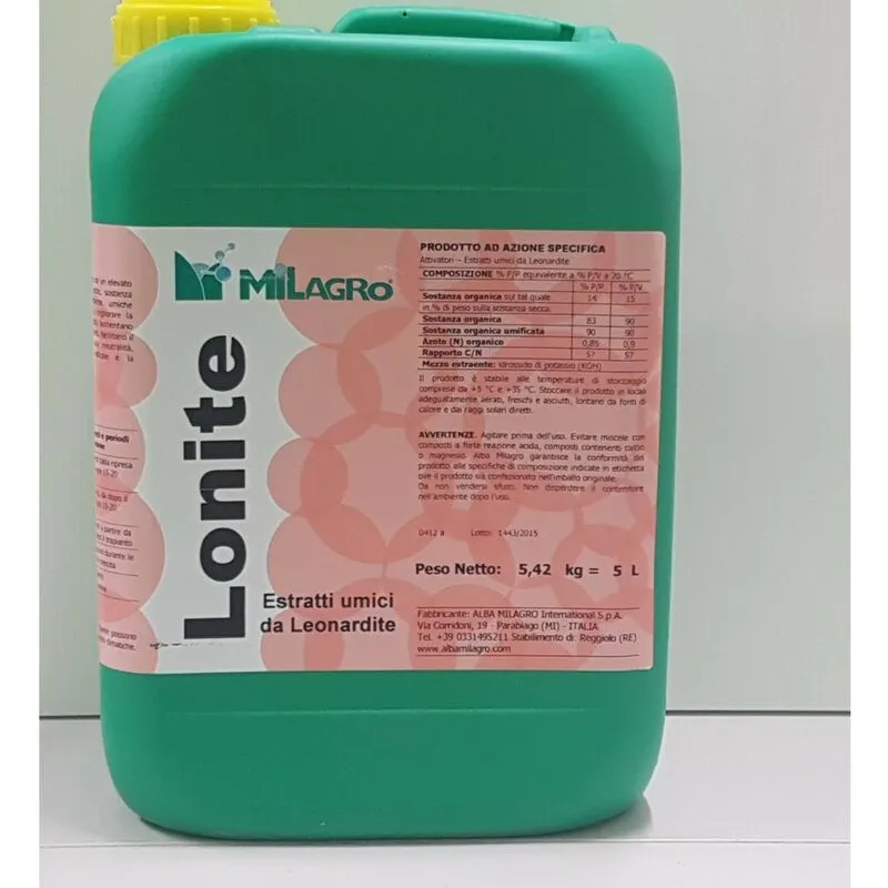 Fertilizzante Lonite 5 l Milagro