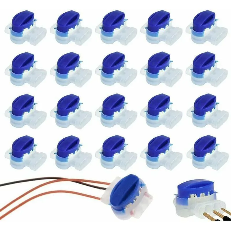 Lot de 20 Connecteurs de Câble Remplis des Résines pour Robot Tondeuse Automower B