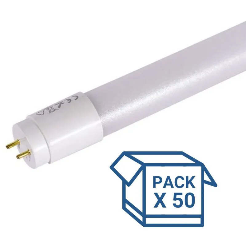 Lotto x 50 - Tubo led 120cm T8 - 18W - 140lm/W