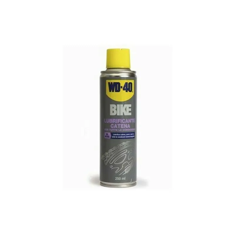 Lubrificante catena specifico per bici al ptfe pr tutte le condizioni Wd-40 bike