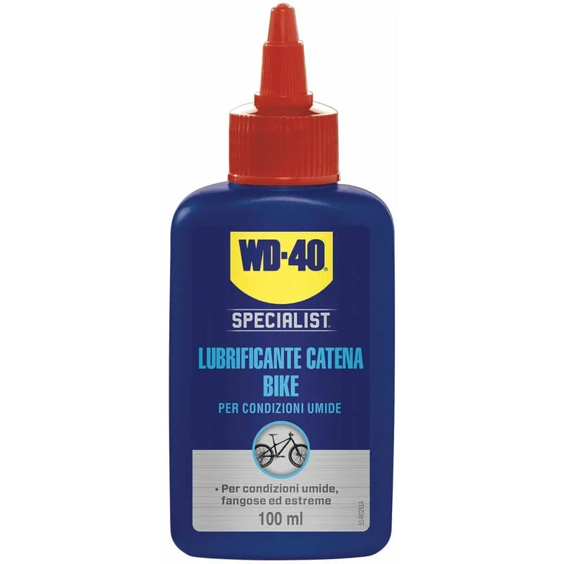 Bike Bici Lubrificante per Catene ambienti umidi bagnato o fango da 100 ml - Wd-40