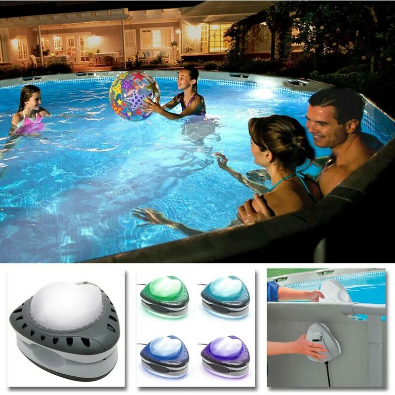 28698 Luce Magnetica Led Multicolore a Parete per Piscine Fuori Terra - 