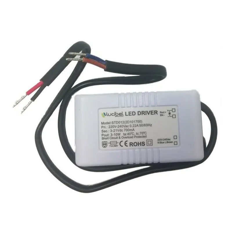 Lucibel - Driver led standard STD012 da 3 a 10 w max (700 mA)