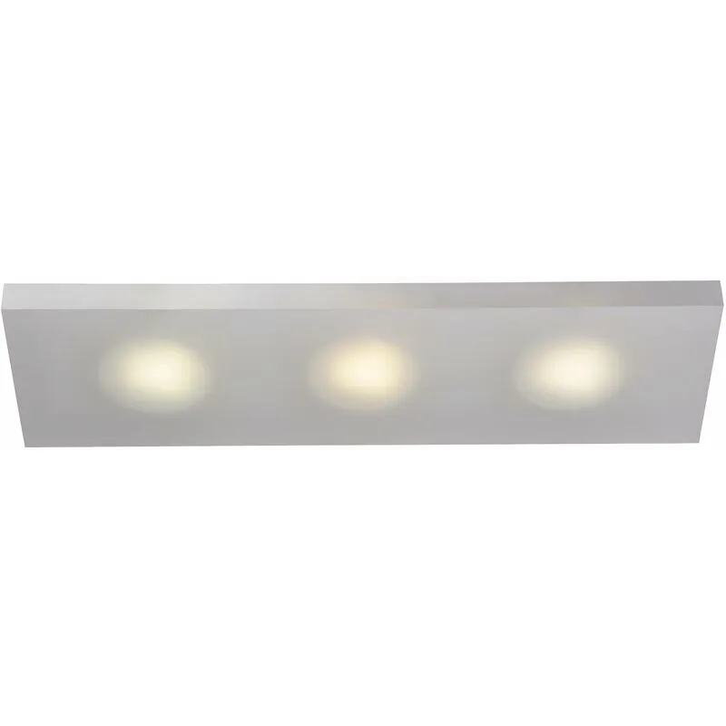 Winx di LED – lampada da parete bagno – LED – 2 X 7 W 3000 K – IP21 – Opal, Acrilico, opale, 50 x 15 x 5,5 cm, GX53 7 watts 230 volts - Lucide