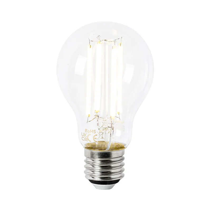 Luedd - Lampada led E27 A60 trasparente 2.2W 470 lm 2700K