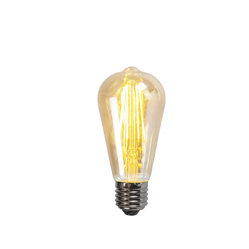 Luedd - Lampada led E27 dimmerabile ST64 oro 5W 450 lm 2200K