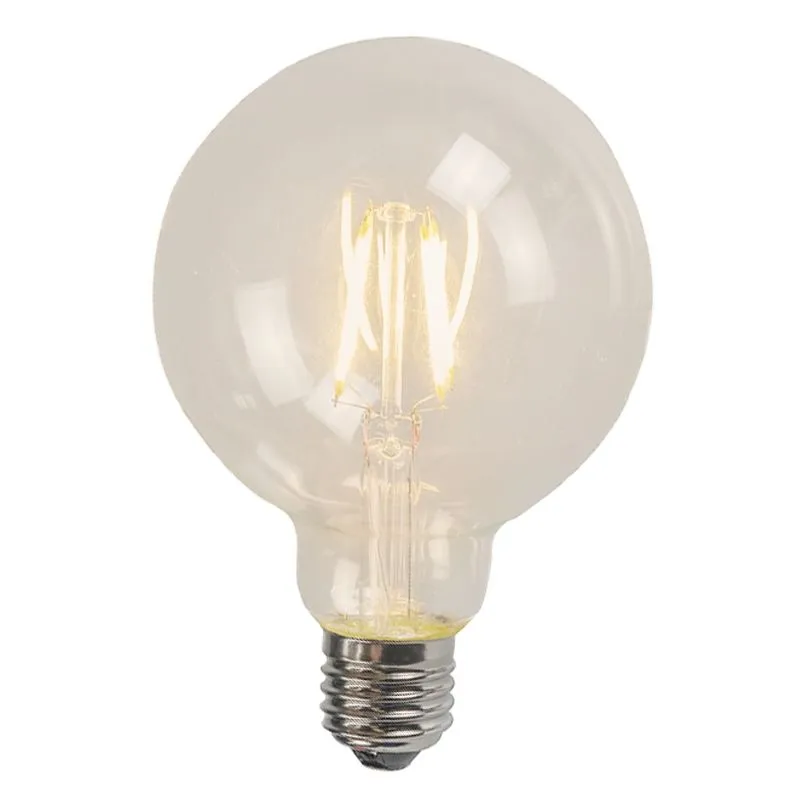 Luedd - Lampadina led E27 filamento G95 4W 320 lm 2700K