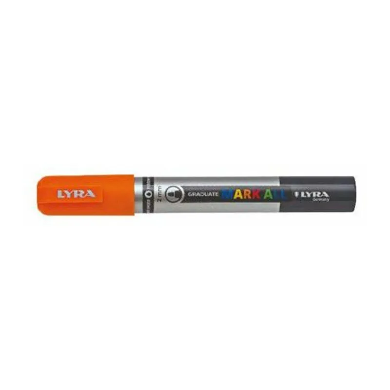  - lyra mark all punta media 2mm. arancio x12