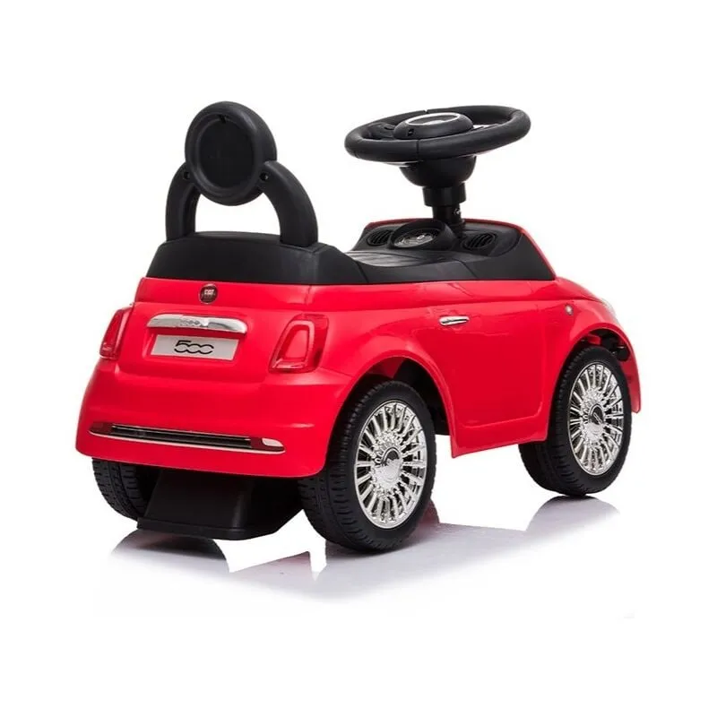 Macchina Cavalcabile per Bambini Primi Passi Fiat 500 Rosso