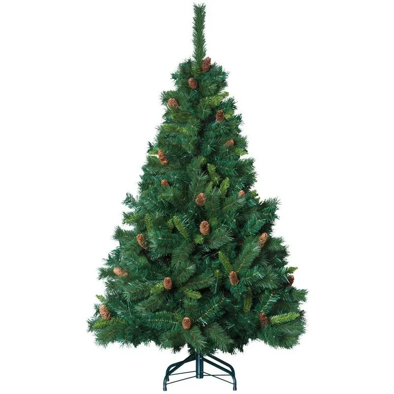 Ghirlanda Babbi Natale che si arrampicano in plastica 110 cm - Verde