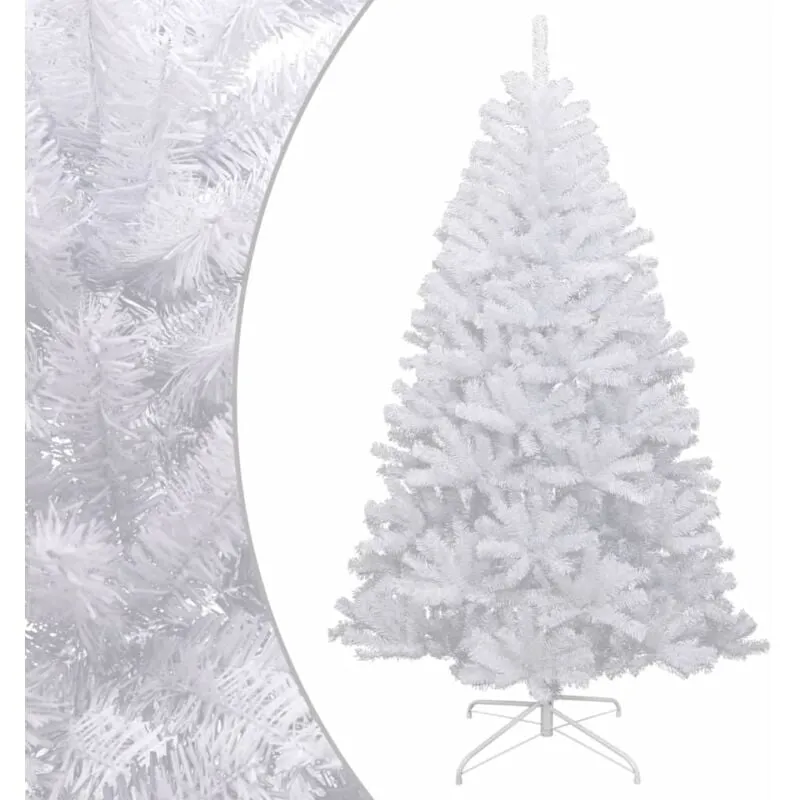 Furniture Limited - Albero Natale Artificiale Incernierato con - Wit