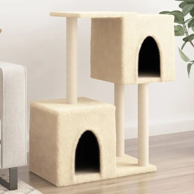 Furniture Limited - Albero per Gatti con Tiragraffi in Sisal