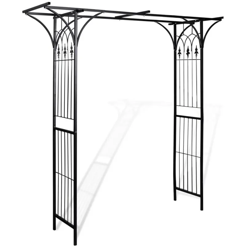 Maison du'Monde - Arco da Giardino 200x52x204 cm - Zwart