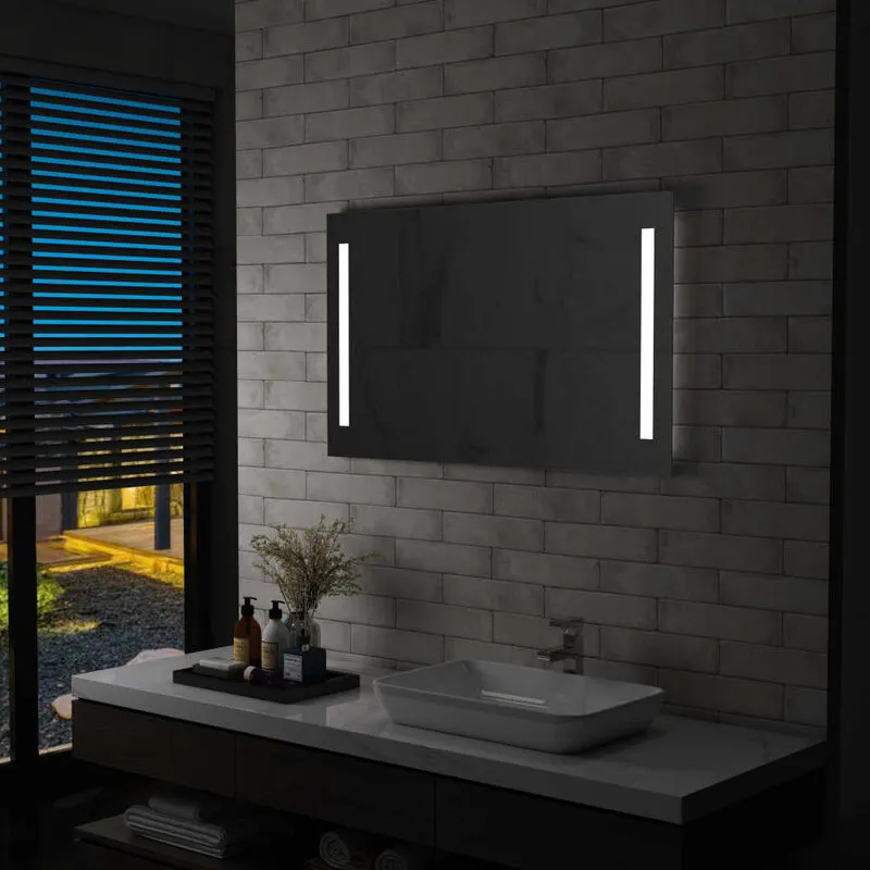 Furniture Limited - Specchio da Parete a led per Bagno 100x60 cm