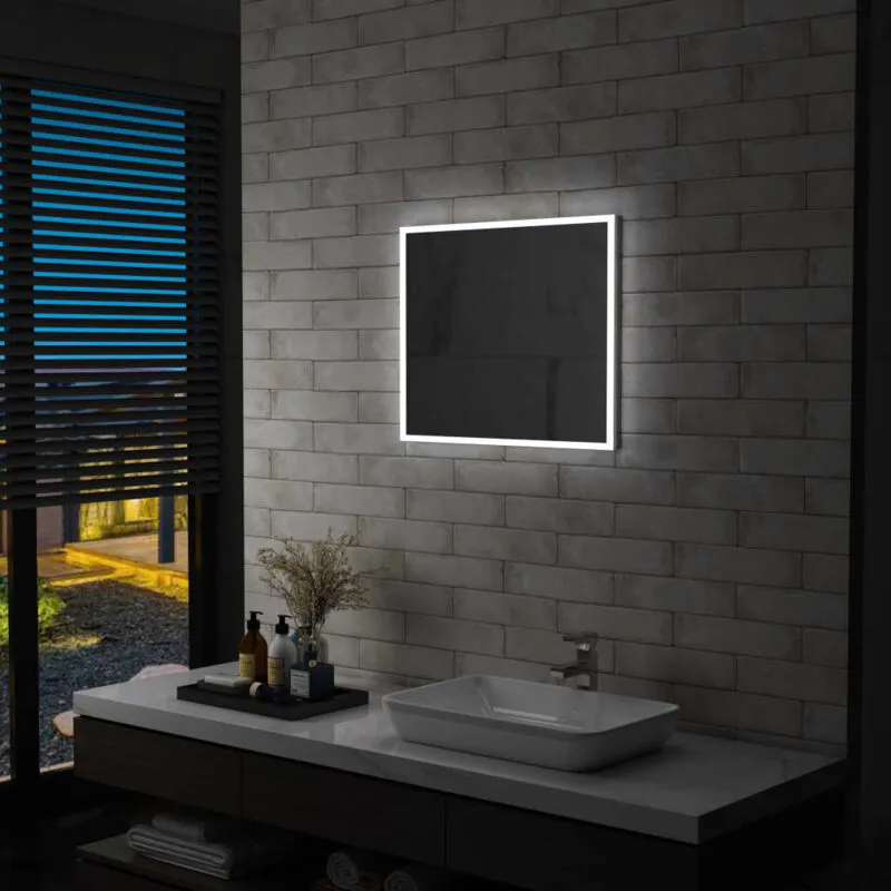 Furniture Limited - Specchio da Parete a led per Bagno 60x50 cm